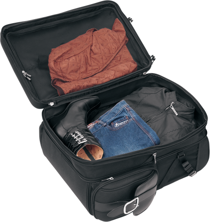 Saddlemen S2300DE Deluxe Sissy Bar Motorcycle Touring Bag Harley Davidson FXR XL