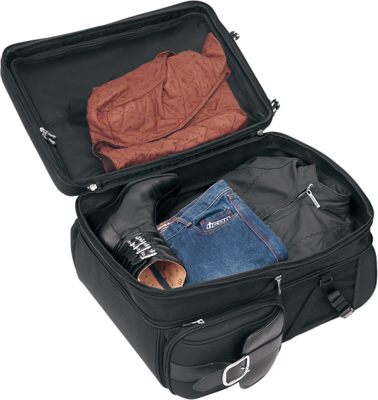 Saddlemen S2300DE Deluxe Sissy Bar Motorcycle Touring Bag Harley Davidson FXR XL