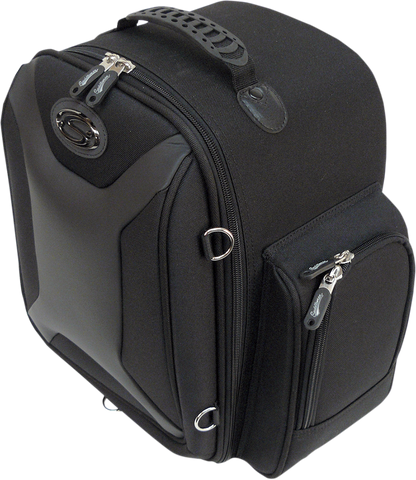 Saddlemen Textile FTB1500 Motorcycle Sissy Bar Luggage Bag for Harley Davidson