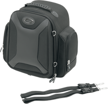 Saddlemen Textile FTB1500 Motorcycle Sissy Bar Luggage Bag for Harley Davidson