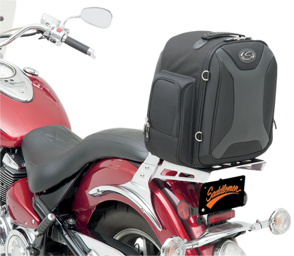 Saddlemen Textile FTB1500 Motorcycle Sissy Bar Luggage Bag for Harley Davidson