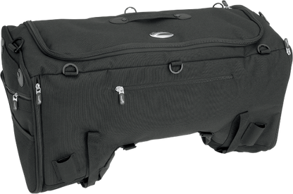 Saddlemen Black Textile TS3200 Deluxe Sport Motorcycle Tail Bag Harley Davidson