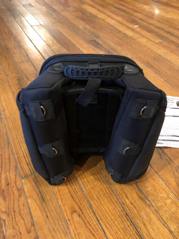 Saddlemen Adventure Series Textile Sport Tunnel Trunk Motorcycle Luggage Bag