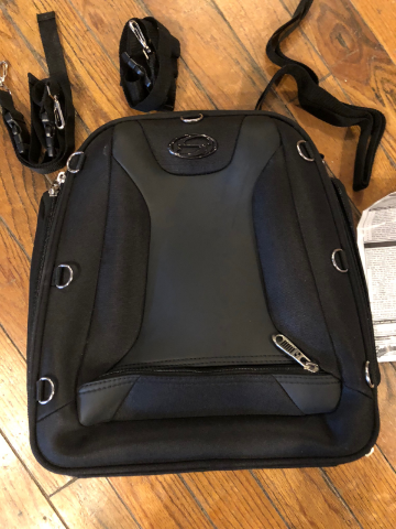 Saddlemen Adventure Series Textile Sport Tunnel Trunk Motorcycle Luggage Bag