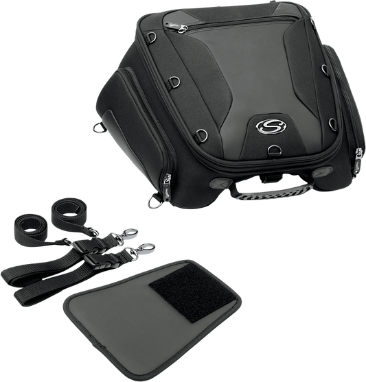 Saddlemen Adventure Series Textile Sport Tunnel Trunk Motorcycle Luggage Bag