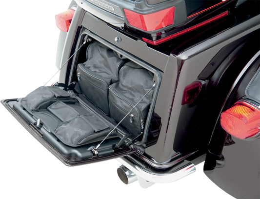 Saddlemen Black Textile Trike Trunk Lid Organizer 2009-2020 Harley Touring Trike