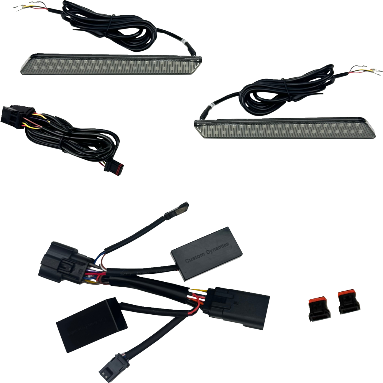 Custom Dynamics LED Smoke Saddlebag Latch Lights for 2026 Harley Touring