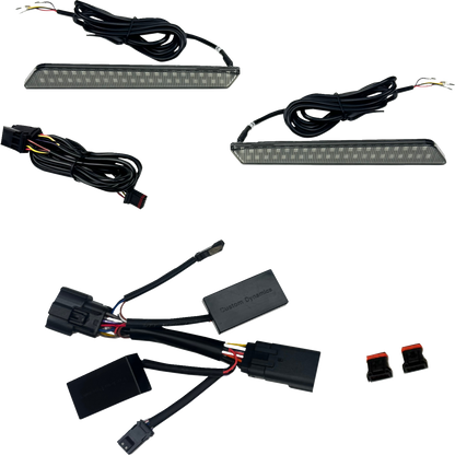 Custom Dynamics LED Smoke Saddlebag Latch Lights for 2026 Harley Touring