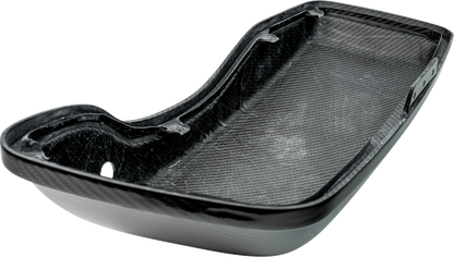 Slyfox Carbon Fiber Gloss Saddlebag Lids for 2014-2024 Harley Touring FLT FLH