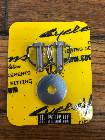 Cycle Visions Hard Saddlebag Mounting Pin Bolts for Harley Touring Models