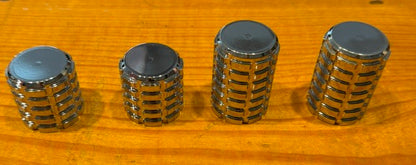 Pro Pad Chrome Grenade Magnetic Docking Points Covers for 2009-21 Harley Touring