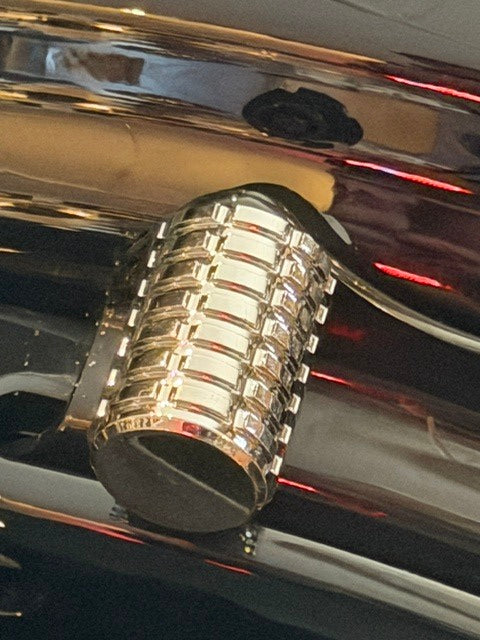Pro Pad Chrome Grenade Magnetic Docking Points Covers for 2009-21 Harley Touring