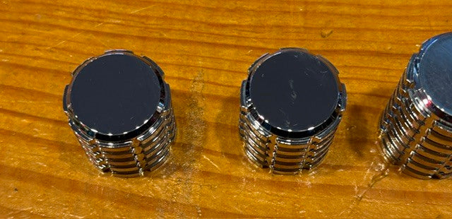 Pro Pad Chrome Grenade Magnetic Docking Points Covers for 2009-21 Harley Touring
