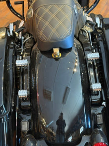Pro Pad Chrome Grenade Magnetic Docking Points Covers for 2009-21 Harley Touring