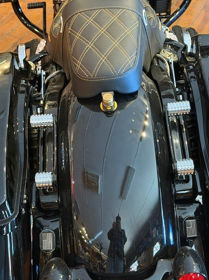 Pro Pad Chrome Grenade Magnetic Docking Points Covers for 2009-21 Harley Touring