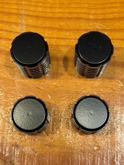 Pro Pad Black Grenade Magnetic Docking Points Covers for 2009-21 Harley Touring