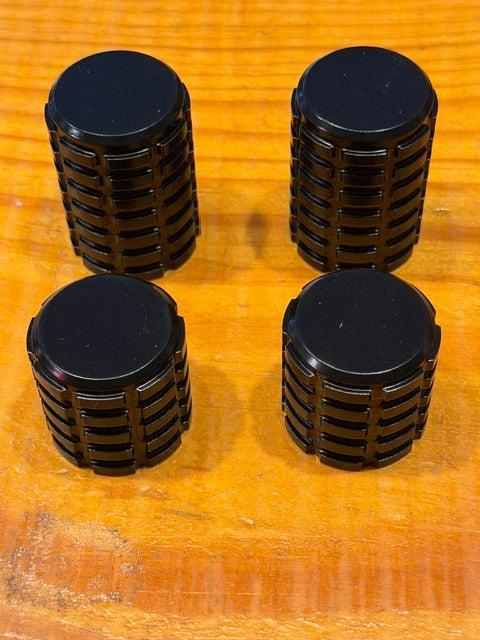 Pro Pad Black Grenade Magnetic Docking Points Covers for 2009-21 Harley Touring