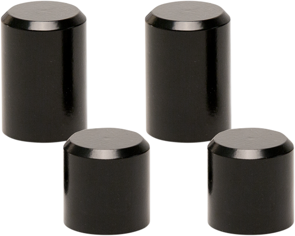 Pro Pad Black Rear 4 Point Tour Pak Docking Station Caps for Harley Touring FLHX