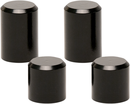 Pro Pad Black Rear 4 Point Tour Pak Docking Station Caps for Harley Touring FLHX