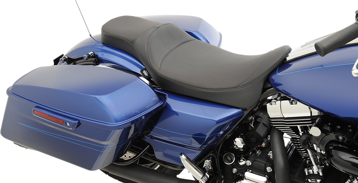 Drag Specialties Predator Extended Reach Seat fits 2008-2024 Harley Touring FLHX