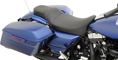 Drag Specialties Predator Extended Reach Seat fits 2008-2024 Harley Touring FLHX