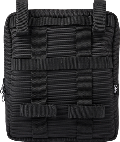 Thrashin Slim Black Motorcycle Handlebar Riser Storage Bag for Harley Davidson