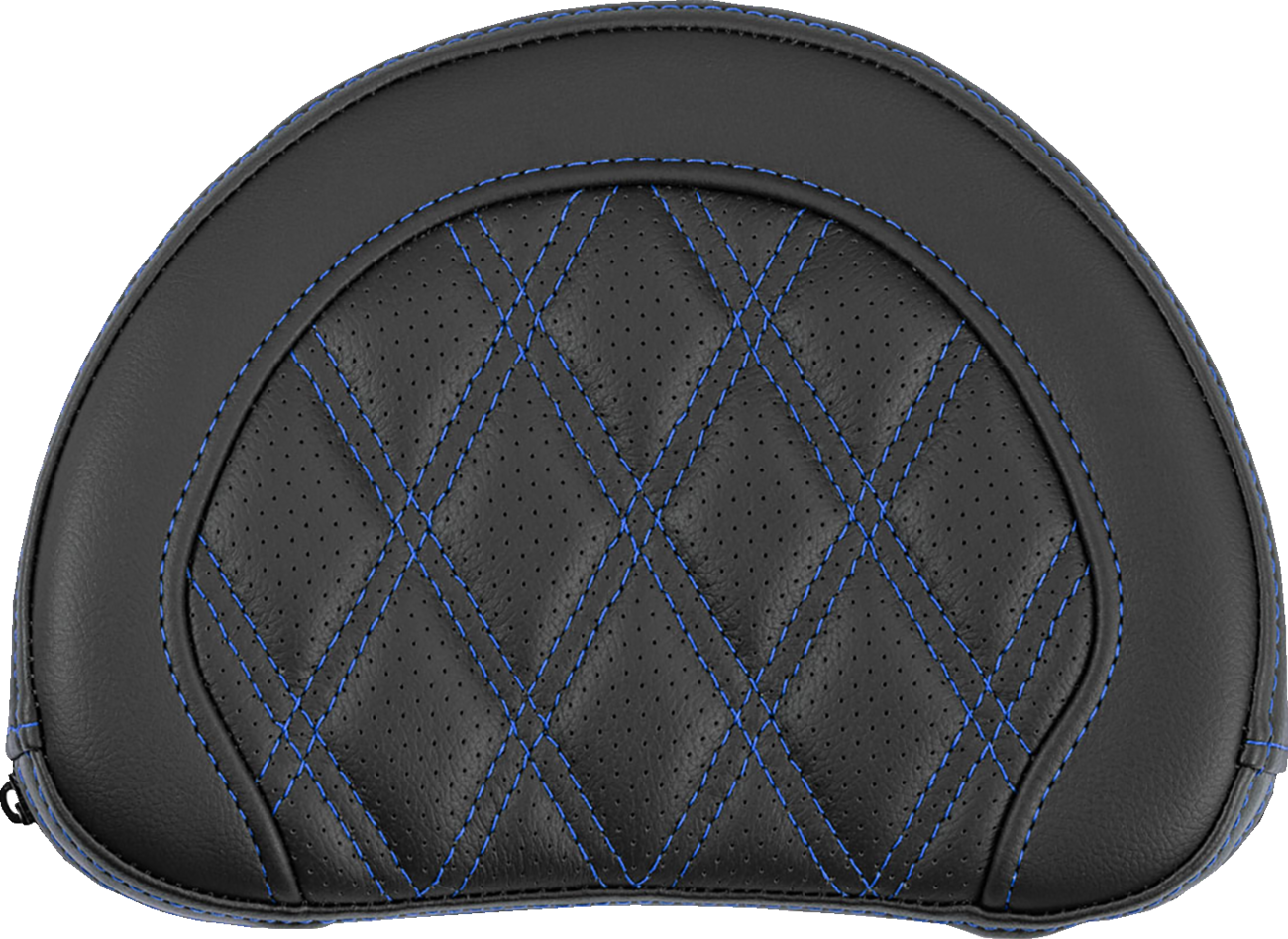 Saddlemen Contour Blue Lattice Sissy Bar Passenger Backrest Pad for Harley