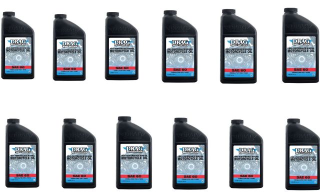 Drag Specialties 12 SAE 60 Regular V-Twin Pre EVO Motorcycle Engine Oil