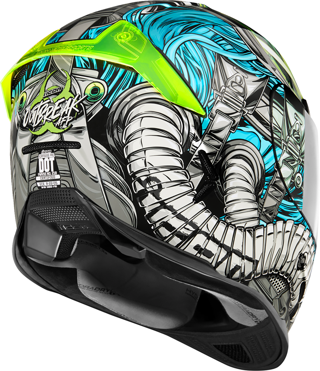 Icon Airframe Pro Outbreak Unisex Adult Motorcycle Street Race Full Face Helmet