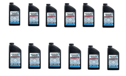 Drag Specialties 80w90 Big Twin Motorcycle 12 Pack Transmission Oil For Harley