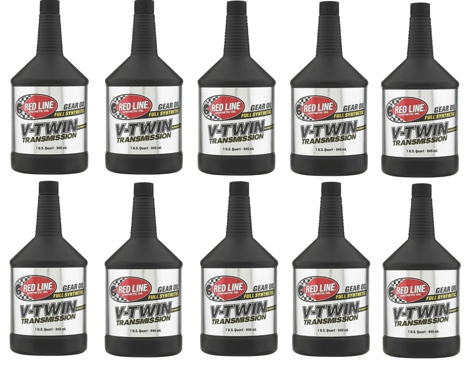 Red Line 10 Quarts Full Synthetic Transmission Oil for Harley Davidson