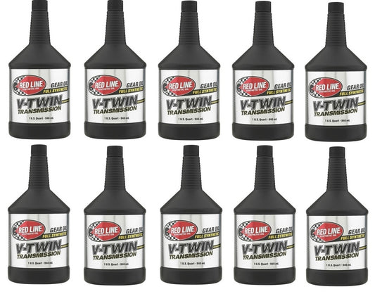 Red Line 10 Quarts Full Synthetic Transmission Oil for Harley Davidson