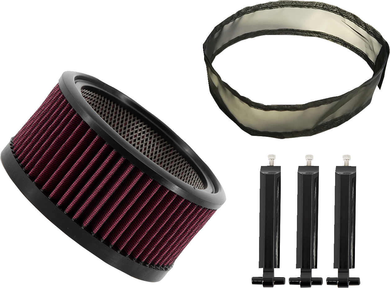 Trask Big Power Assault Charge Filter Kit for Harley Davidson Motorcycle