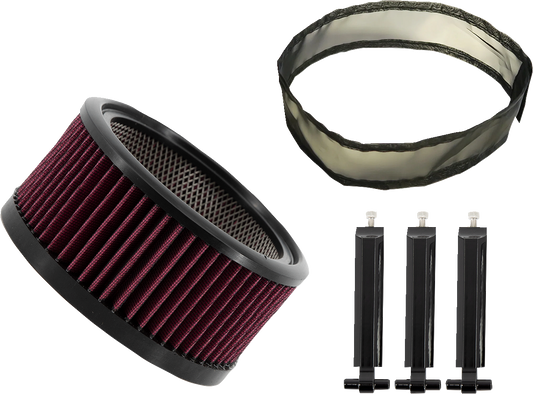 Trask Big Power Assault Charge Filter Kit for Harley Davidson Motorcycle