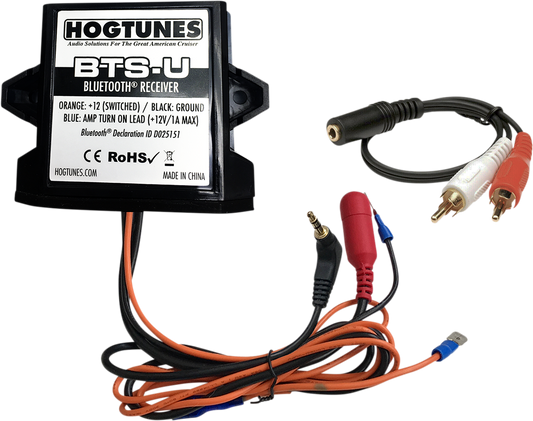 Hogtunes Universal Fairing Bluetooth Radio Receiver for 1999-2013 Harley Touring