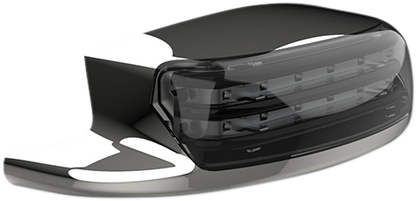 Custom Dynamics Smoke Rear Fender Tip LED Running Light 2009-19 Harley Touring