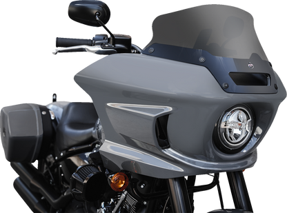 Klock Werks Flare 6" Dark Smoke Windshield for 2022-2024 Harley Low Rider ST