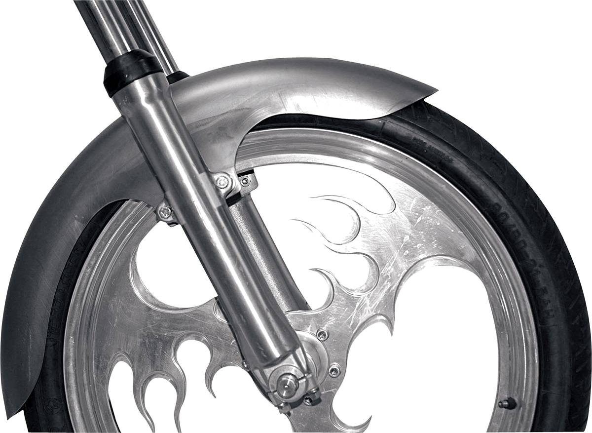 Russ Wernimont Short 21" Motorcycle Front Fender 1984-2013 Harley Softail Models