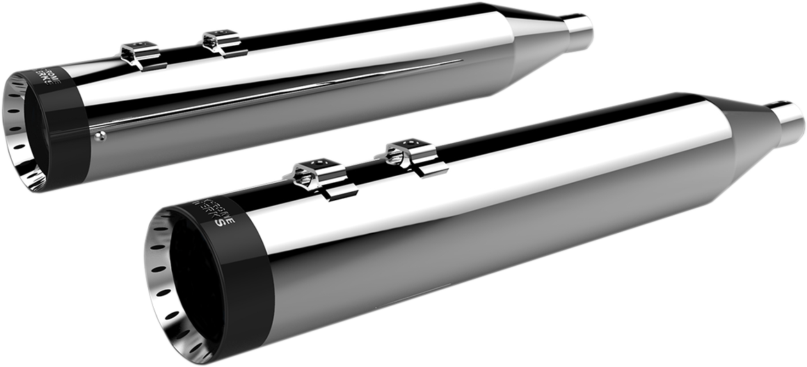 Khrome Werks HP-Plus 4.5" Slip On Mufflers fits 1996-2016 Harley Touring Models