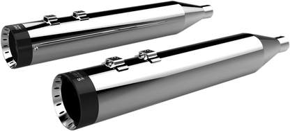 Khrome Werks HP-Plus 4.5" Slip On Mufflers fits 1996-2016 Harley Touring Models