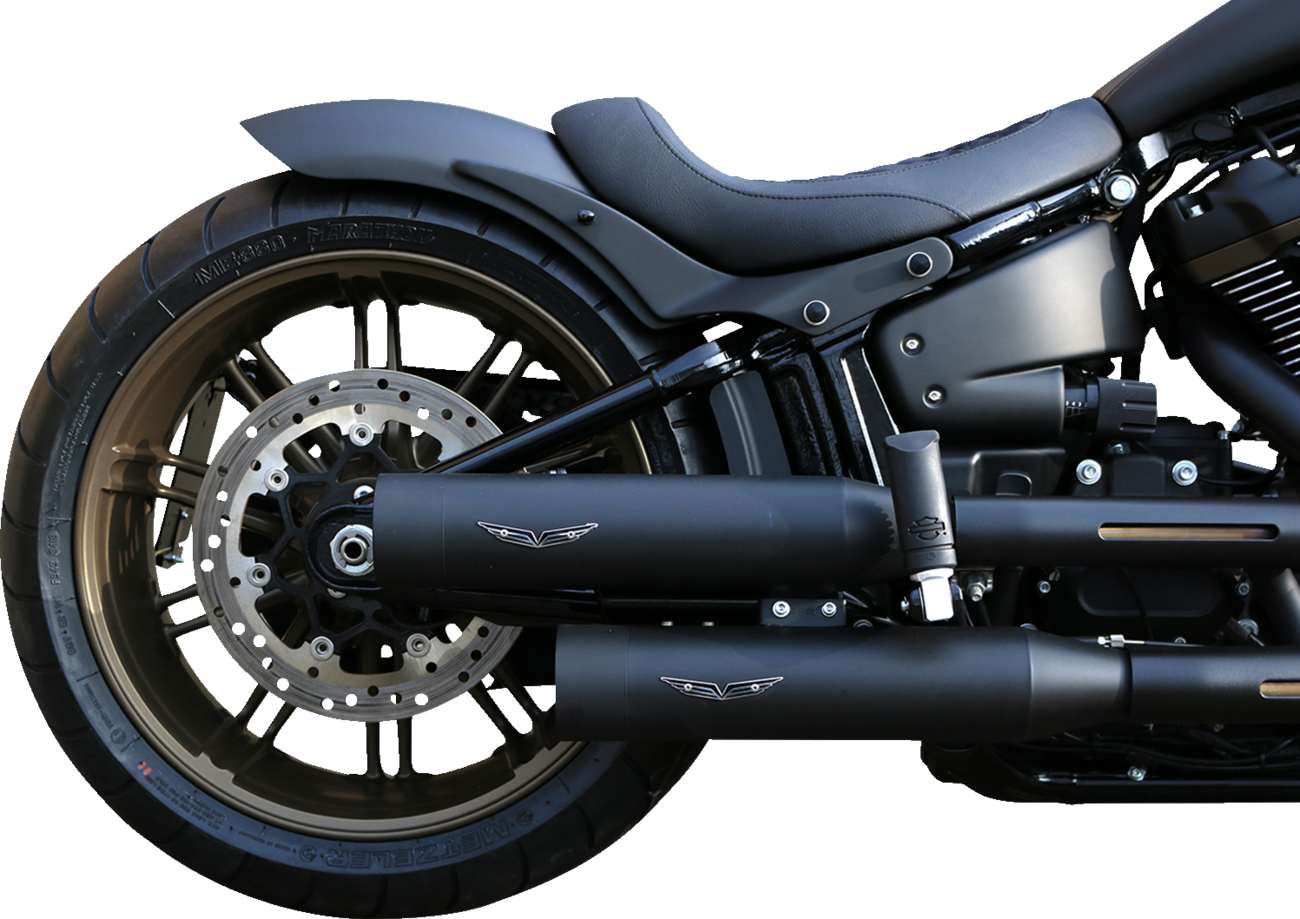 Kodlin Steel Wide Rear Fender for 2018-2024 Harley Softail w/ 240/250 Tires