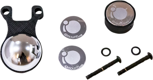Klock Werks iOmounts Handlebar Phone Mount Kit 1996-2023 Harley Softail Models
