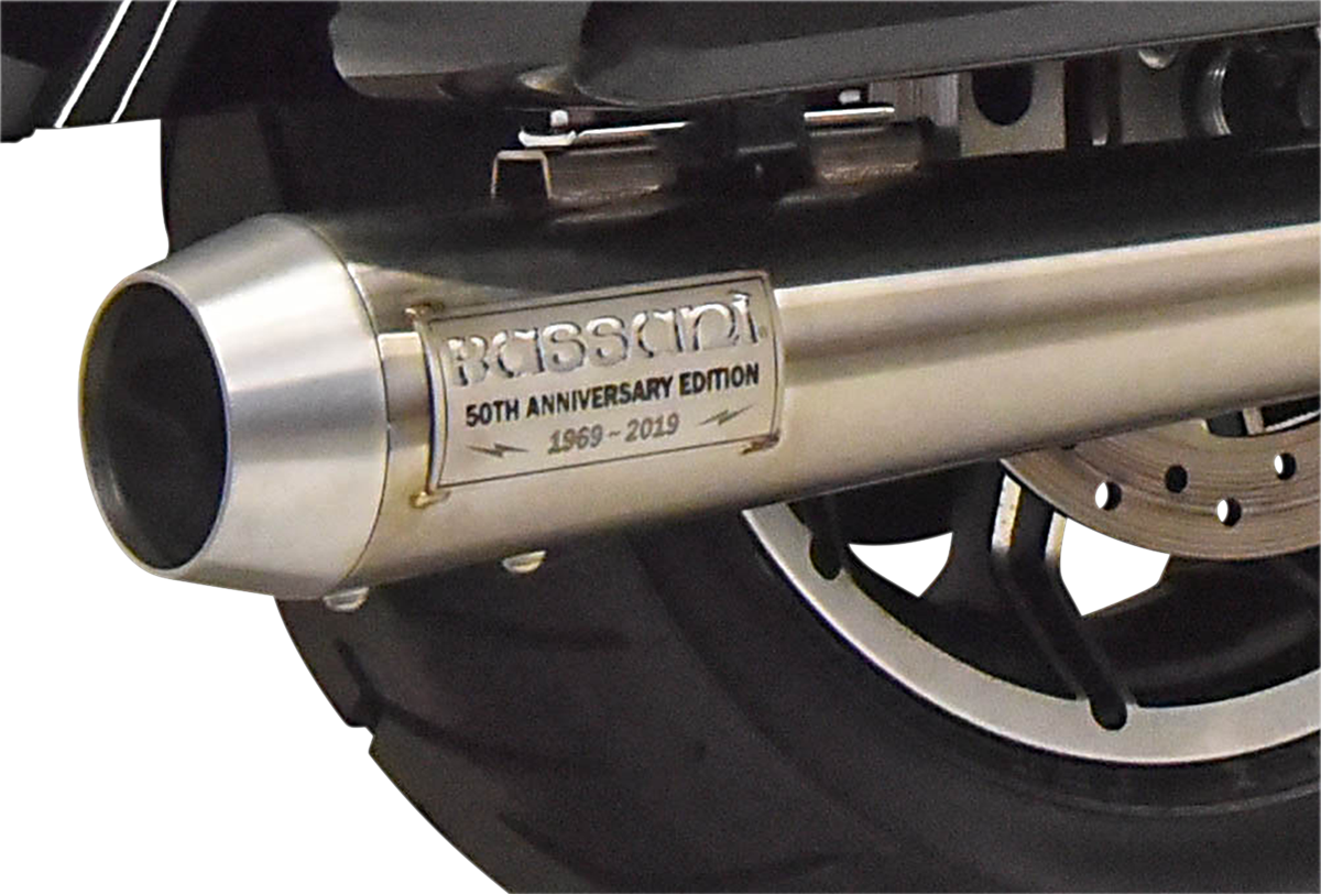 Bassani Road Rage 50th Anniversary 2:1 Exhaust 2017-2024 Harley Touring Models