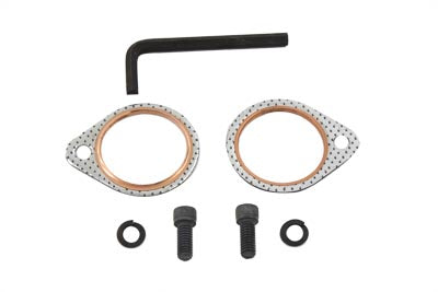 VTwin Allen Bolt Exhaust Stud Mount Kit for 1966-84 Harley Shovelhead