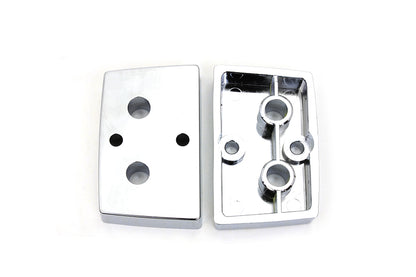 VTwin Chrome Motorcycle Tour Pack Latch Spacers for 1985-2006 Harley Touring FLT