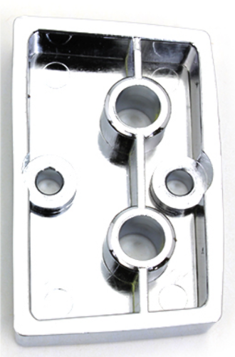 VTwin Chrome Single Motorcycle Tour Pack Latch Spacer 1985-06 Harley Touring FLT