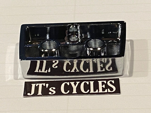 VTwin Chrome Single Motorcycle Tour Pack Latch Spacer 1985-06 Harley Touring FLT
