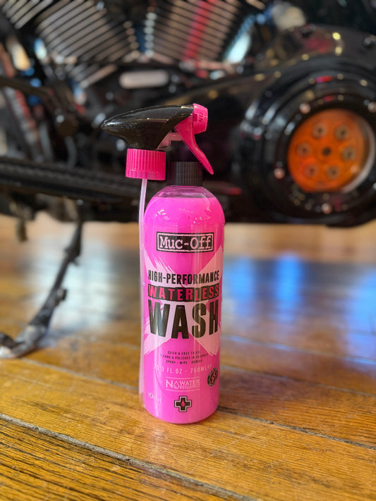 Muc-Off Motorcycle Waterless Streak Free Spray Wash Cleaner Polish