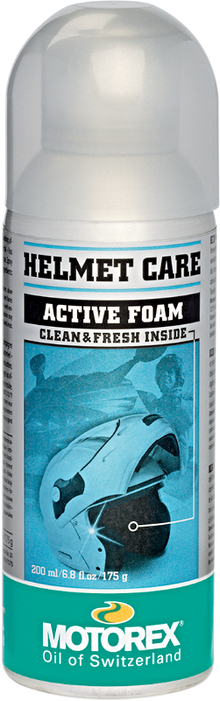 Motorex 200ML Foaming Motorcycle Helmet Aerosol Lining Cleaner Spray
