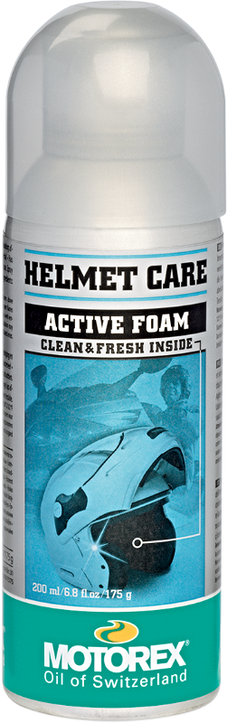 Motorex 200ML Foaming Motorcycle Helmet Aerosol Lining Cleaner Spray
